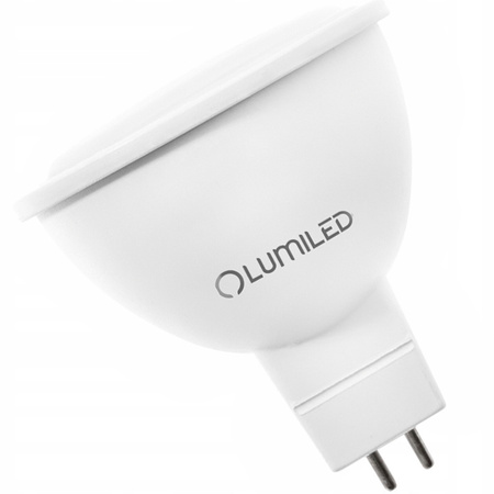 Žárovka LED GU5.3, MR16 8W = 80W 720lm 3000K Teplá bílá 120° 230V LUMILED