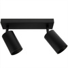 Stropní svítidlo QUALIS SPOT Reflektor Halogenové svítidlo 2xGU10 Black