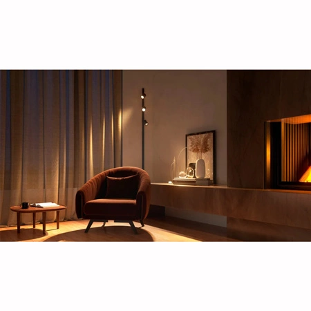 Perifo Lighting Rail Kit 1,5m + 3x LED reflektor 15,9W CCT RGB Philips HUE Bluetooth Black