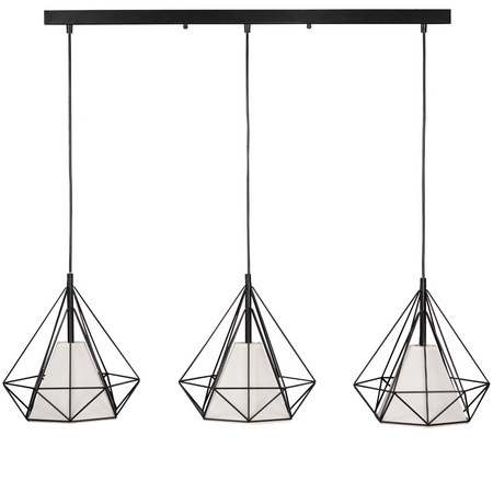Závěsné svítidlo HIRA 3xE27 Geometrické Trojrozměrné svítidlo P314574 GOLDLUX (Polux) Kov