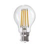 LED žárovka B22 Edison A60 12W = 100W 1521lm 2700K teplá bílá Clear XLEDIM Filament Kanlux