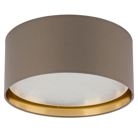 Stropní svítidlo Plafond BILBAO BEIGE/GOLD Round Beige/White 45cm 15W 4xE27 4404 TK Lighting