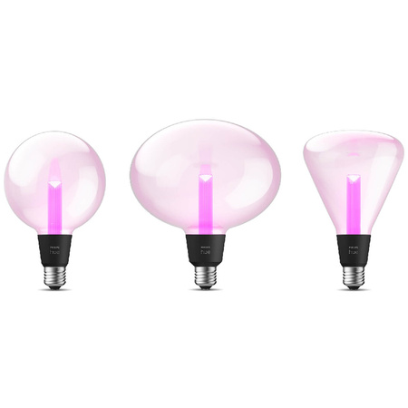 Žárovka LED Ellipse E27 6,5W CCT RGB PHILIPS HUE Lightguide Bluetooth Zigbee