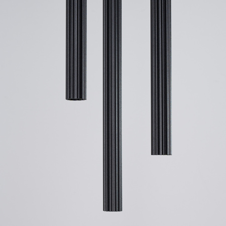 ARCHE Závěsné stropní svítidlo 3P 3xG9 černé Moderní SOLLUX