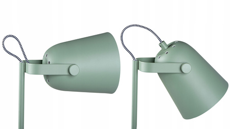 Stolní stolní lampa Školní kancelářská noční lampa Nastavitelná E27 Zelená Raibo Kanlux