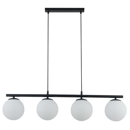 Lustr MAXI Závěsné stropní svítidlo černobílé Classic 4xE27 3480 TK Lighting
