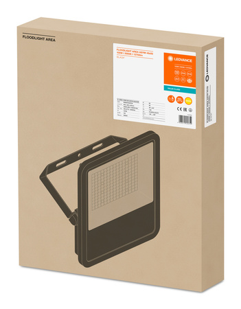 LED reflektor Venkovní reflektor 105W 13750lm 3000K IP65 Černý reflektor Ledvance