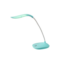 Stolní lampa na noční stolek 2W 165lm 4000K Stmívatelná modrá Minimalistická Bedi Rabalux
