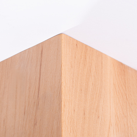 Zapuštěné stropní svítidlo G9 Natural Wood White Solis Peach Puff SL.1407 Sollux