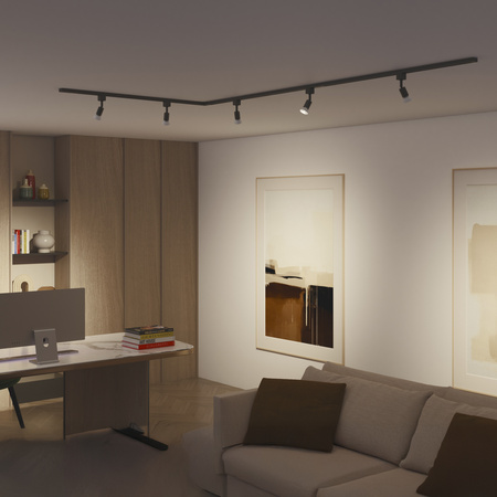 Sada závěsné lišty LED GU10 jednofázová černá EasyLink Tobia Philips