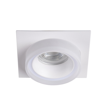 Podhledové svítidlo LONVI GU10/GU5.3 Square White KANLUX pro zápustnou montáž