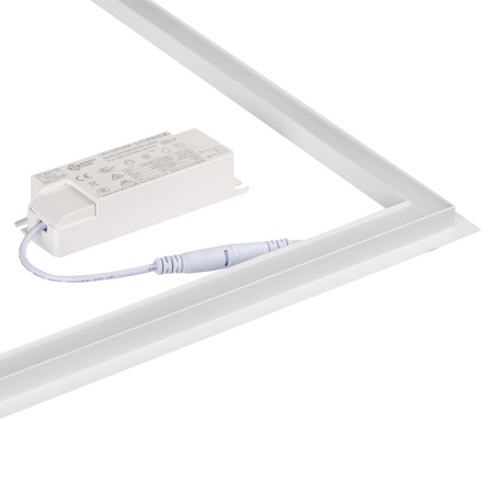 Osvětlovací rámeček LED lampa 60x60 32W 3800lm 4000K neutrální 90° UGR19 pod omítku bílá AVAR KANLUX