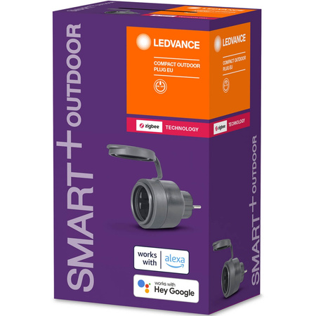 Inteligentní venkovní napájecí zásuvka EU 230V 3680W 16A LEDVANCE SMART+ ZigBee