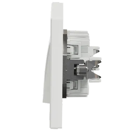 Dvoupólový zapuštěný vypínač Asfora IP20 White Candle Switch