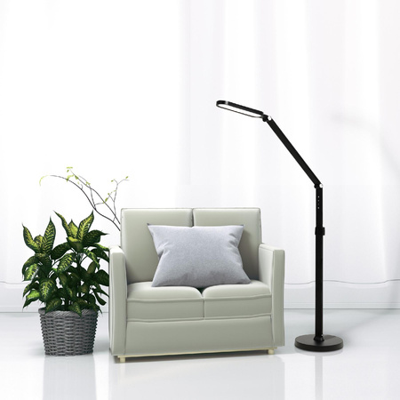 Stolní lampa LED 13W 700lm CCT 120° černá stmívatelná Ferrara Sanico Goldlux