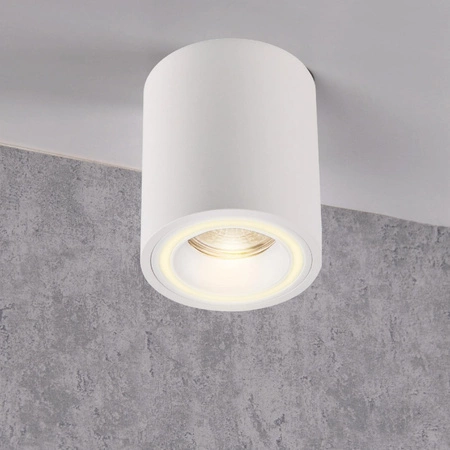 Bodové svítidlo GU10 White FALCO Sanico Goldlux pro povrchovou montáž