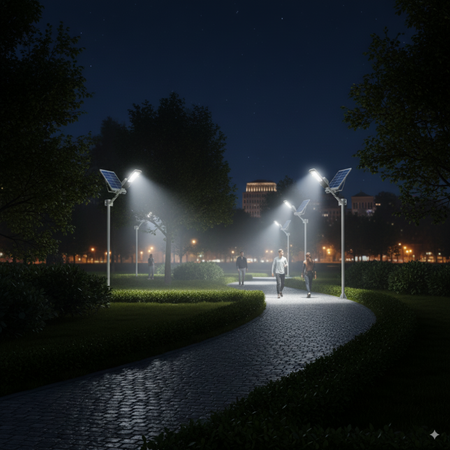 LED solární pouliční lampa 600W 6500K Lucerna s držákem a dálkovým ovládáním