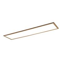 Stropní světlo LED pro povrchovou montáž 40W hnědé moderní mandlové Rabalux