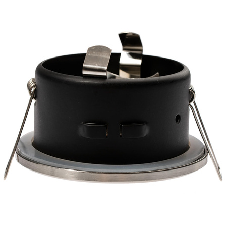 Halogenová Osvětlení Podhledová Koupelnová Hermetická GU10, IP44 Stálá Satén AQUS LUMILED