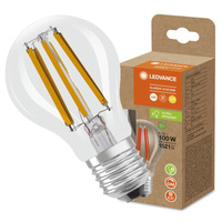 LED žárovka A60 E27 8,2W = 100W 1521lm 2700K Teplá bílá FILAMENTNÍ STMÍVATELNÁ LEDVANCE