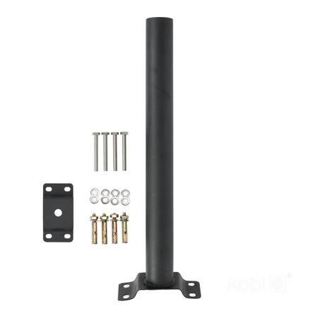 BASE SE 50cm Fi 4,8cm Black LED2B Kobi nástěnný držák pro bodová svítidla