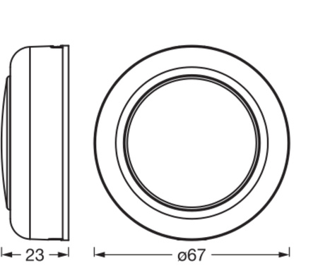 LED dobíjecí přenosné světlo 0,5W 40lm stmívatelné CCT RGBW OK kulaté stříbrné SMART+ Bluetooth Twist&Shake Ledvance