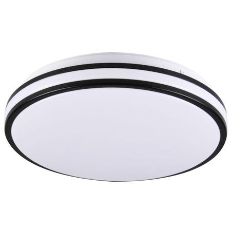 Stropní svítidlo ORBIT 40 LED stropní svítidlo 24W GOLDLUX (dříve Polux) ČERNÁ 2600lm 4000K