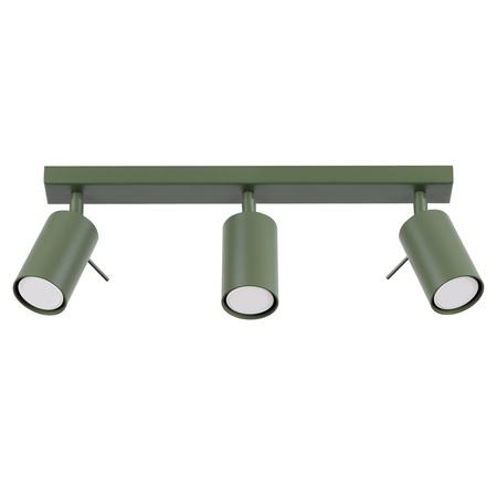 Bodové reflektorové stropní svítidlo Tuba 3x GU10 Olive Ring Bittersweet Shimmer SL.1502 Sollux