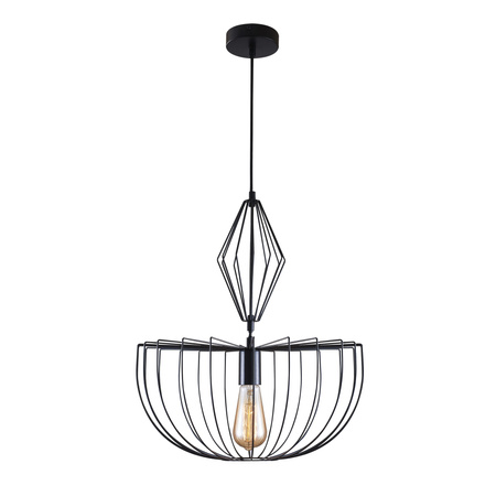 Závěsné stropní svítidlo E27 Black Jasmina Sanico Goldlux