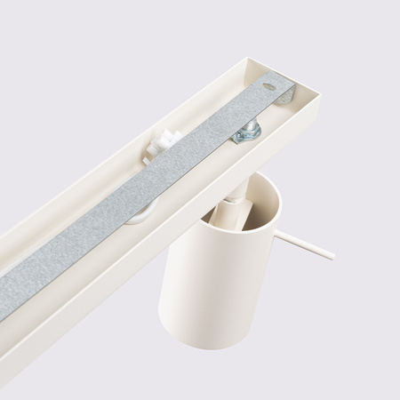 Bodové reflektorové stropní svítidlo Tuba 4x GU10 béžový kroužek Bittersweet Shimmer SL.1498 Sollux