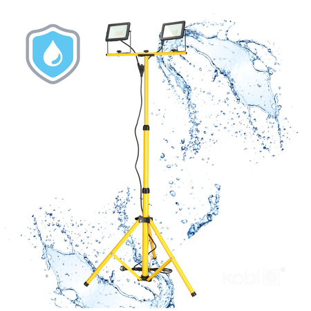 Venkovní LED reflektory Garden 60W 4680lm 4000K Neutral 110° IP65 IK07 Multicolour Tigra Kobi