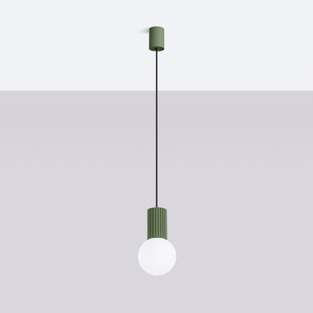 Závěsná lampa Závěsná lampa G9 Round Olive Modern Matte Halo Sollux