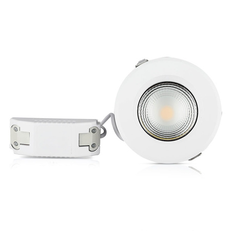 LED bodové zapuštěné svítidlo 10W 6000K Pevné COB VT-26101 V-TAC