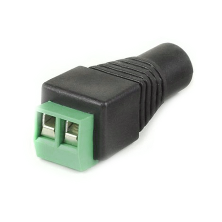 Napájecí zásuvka DC 2.5/5.5 mm MONTÁŽ pro LED pásky