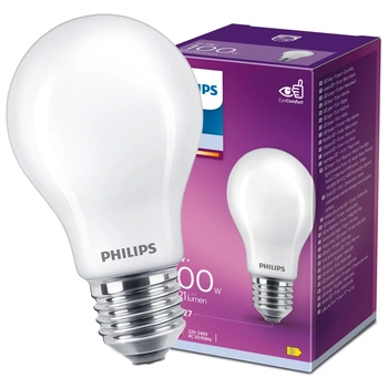 LED žárovka E27 A60 10.5W = 100W 1521lm 4000K Neutrální bila 300° PHILIPS Classic