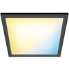 LED povrchový panel 60x60 Stropní světlo CASETON 36W Black SMART WiFi WiZ