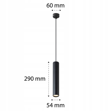 KEON GU10 nastavitelné stropní závěsné svítidlo černé a zlaté MASTERLED