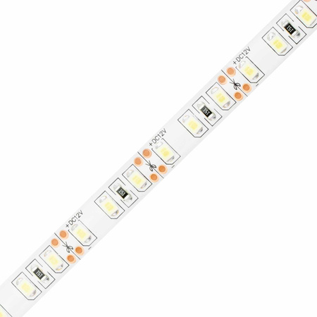 LED pásek 12V, 48W 600LED 2835 Studená bílá IP65 8mm 5m LUMILED