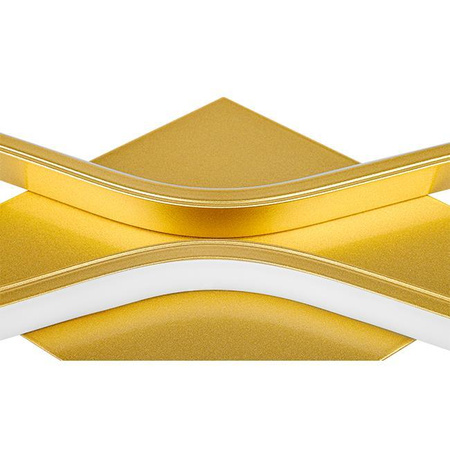 LED nástěnné svítidlo Dekorativní 16W 2200lm 4000K 120° Gold 58cm Bramis Masterled