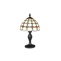 Stolní noční lampa E14 hnědá Classic Marvel 8072 Rabalux