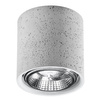 Svítidlo pro povrchovou montáž CULLO 140 GU10 Spot Tuba Industrial Grey SOLLUX