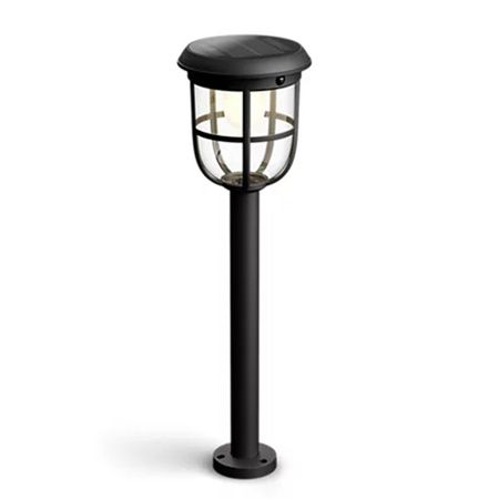 RADII 1,3W 3000K IP44 Senzor pohybu Senzor soumraku PHILIPS LED Pillar Wall-mounted Solar Light