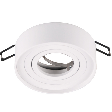 Vestavné stropní svítidlo MR16 GAJA Tuba Spot Round Movable White GOLDLUX