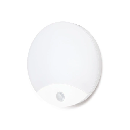 Nástěnné svítidlo LED Plafond s pohybovým a soumrakovým senzorem 10W neutrální bílá barva 4000K IP44 ORBIS Kobi