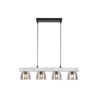 E14 Grey Moderní kardamonové stropní závěsné svítidlo Rabalux