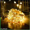 Solární Zahradní Světelný Řetěz 100x LED Dekorační Dráty 12m 2700K Teplá + DÁLKOVÉ OVLÁDÁNÍ FILO LUMILED