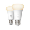 2x LED žárovka E27 A60 9 W = 60 W 800 lm 2700 K teplá bílá chytrá Bluetooth ZigBee White Philips Hue