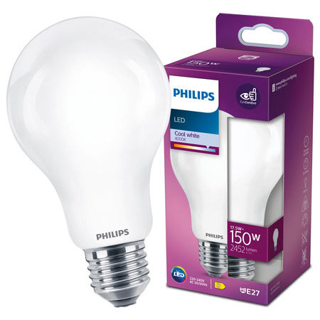 LED žárovka E27 A67 17,5W = 150W 2452lm 4000K neutrální bílá 200° PHILIPS Classic
