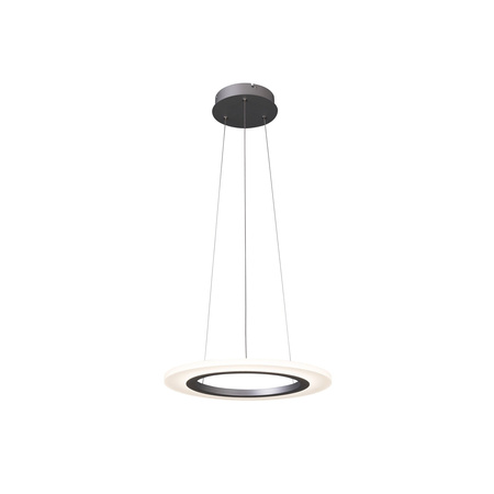 Stropní závěsné svítidlo LED 20W 1200lm 4000K Stříbrná Minimalistická Adrienne Rabalux