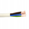 Drátový kabel OWY H05VV-F 300/500V 5x4mm Bílý 1m EL.KABEL